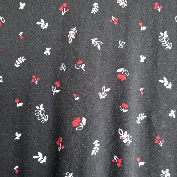 Women's Black Polka Dot Jumpsuit - Picture 9 of 10